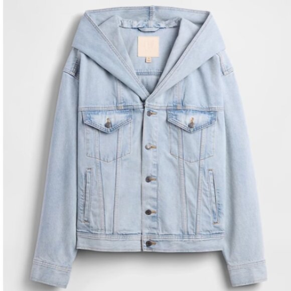 Gap x BEIS Oversized Denim Jean Jacket - Picture 1 of 1